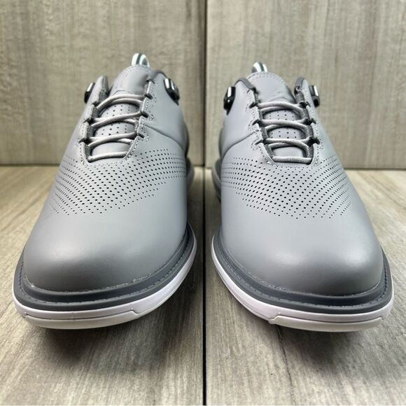 NEW Jordan ADG 4 Golf Wolf Grey Athletic Sneaker Cleats dm0103-010 Men’s Size 8 - Picture 6 of 10